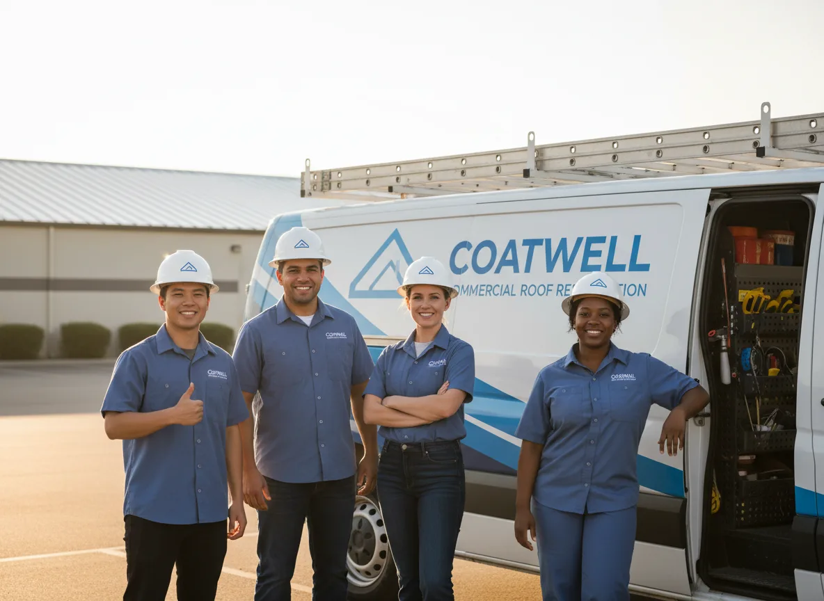 Commercial roof coating company in Pendergrass, GA